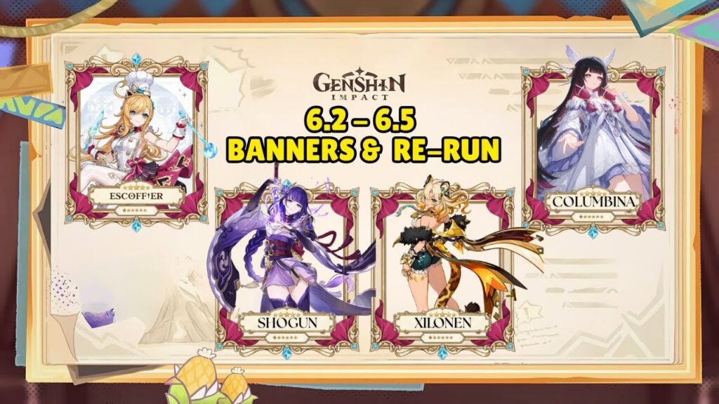 Genshin 6.2 – 6.4 NEW Banner Lineup LEAKS! Durin + Columbina, Varka, Lana & Big Update Predictions