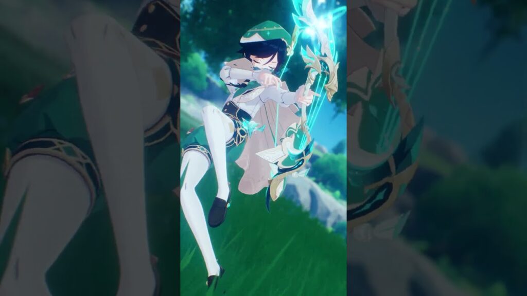 【原神】練習？フフン、もちろん必要ないさ。#原神 #ウェンティ