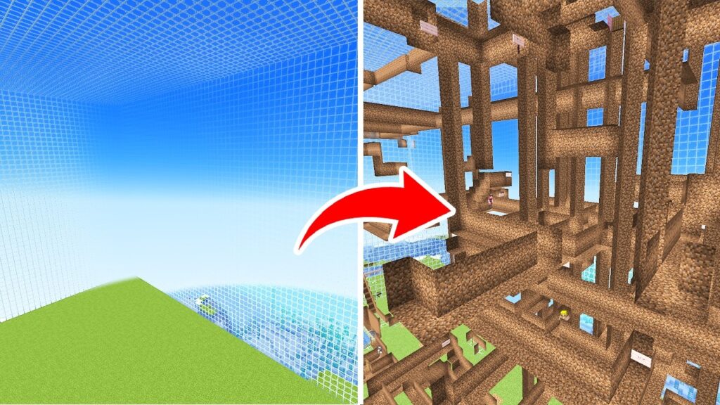 隠れる場所から作れ！大人たちのガチかくれんぼ【マイクラ】