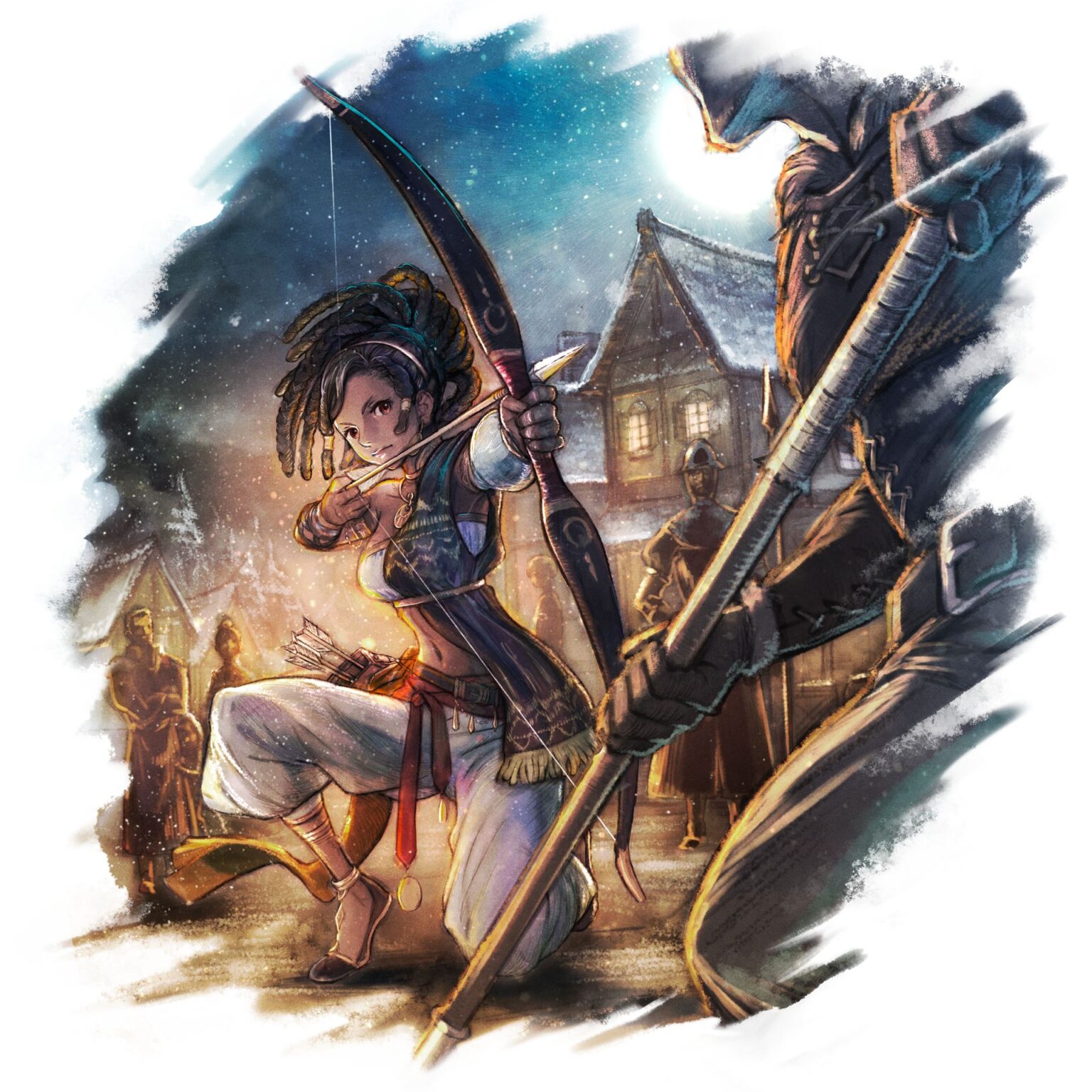 「オクトパストラベラー0」共に冒険をする仲間たちや海での冒険など新たなゲーム情報を公開 - GAME Watch