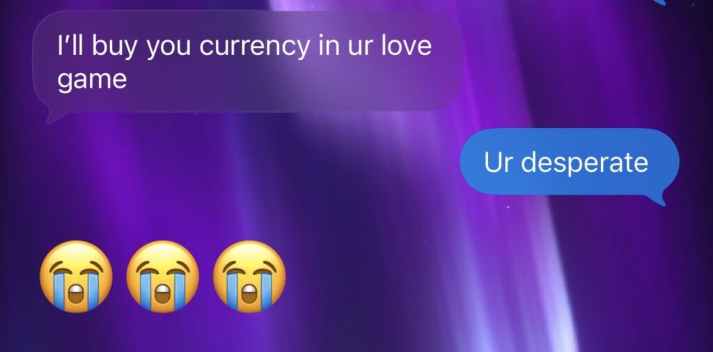 妹は私に賄賂を渡そうとしている