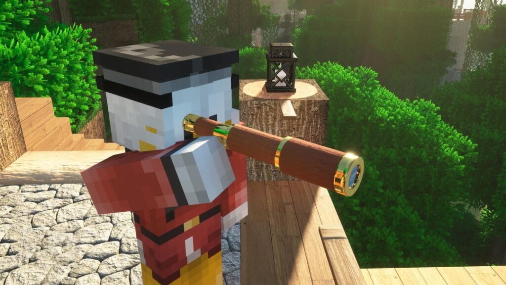 リソースパック用に丸い望遠鏡を作りました。これは合法ですか?