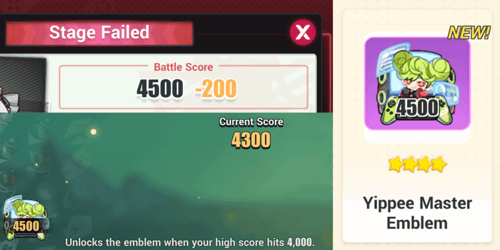 最高スコアのみが維持されるため、10,000 を目指す場合は、名簿とアイテムがまだシンプルな今が最適な時期かもしれません