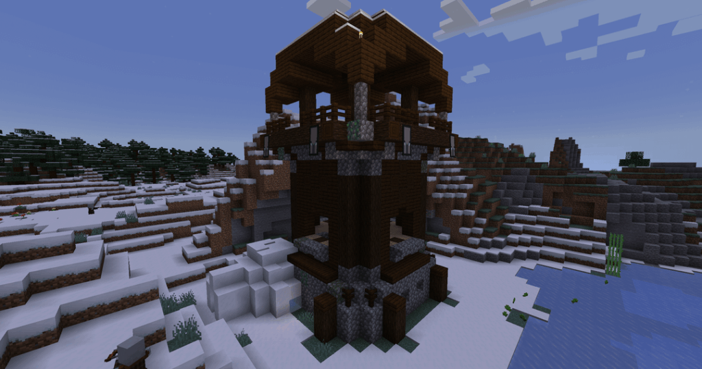 イグルーと重なる略奪者前哨基地を見つけました