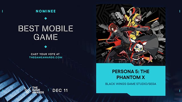 The Phantom X』 The Game Awards 2025「Best Mobile Game」部門にノミネート! 契約(ガチャ)に使える記念アイテムプレゼント!|セガ SEGA The Phantom X』 The Game Awards 2025「Best Mobile Game」部門にノミネート! 契約(ガチャ)に使える記念アイテムプレゼント!|セガ SEGA