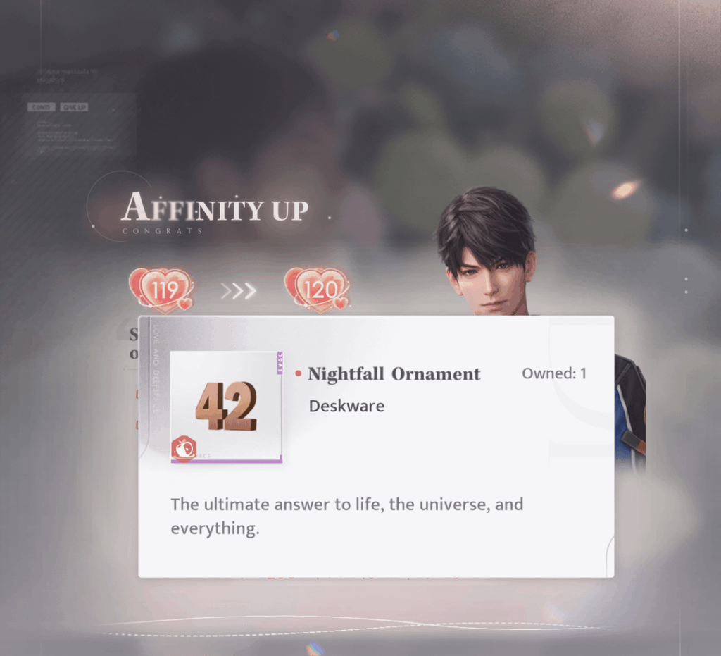 ナイトフォールオーナメント: 42 意味?