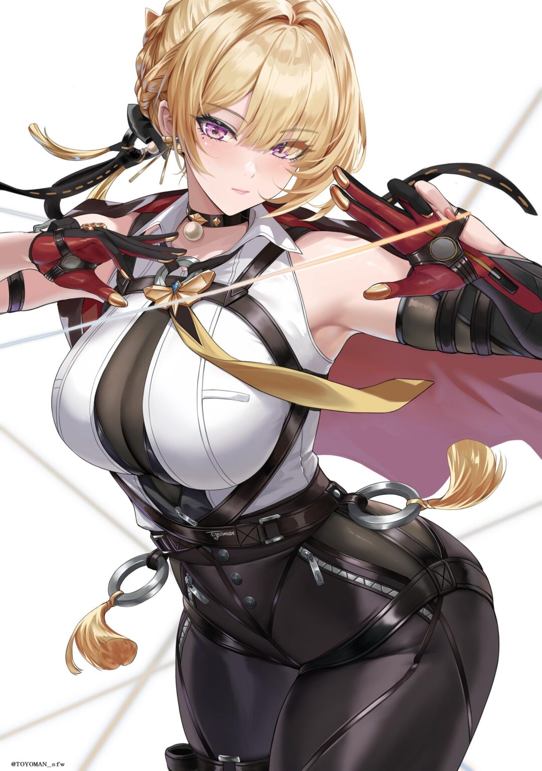 エヴリンの太もも (by TOYOMAN)