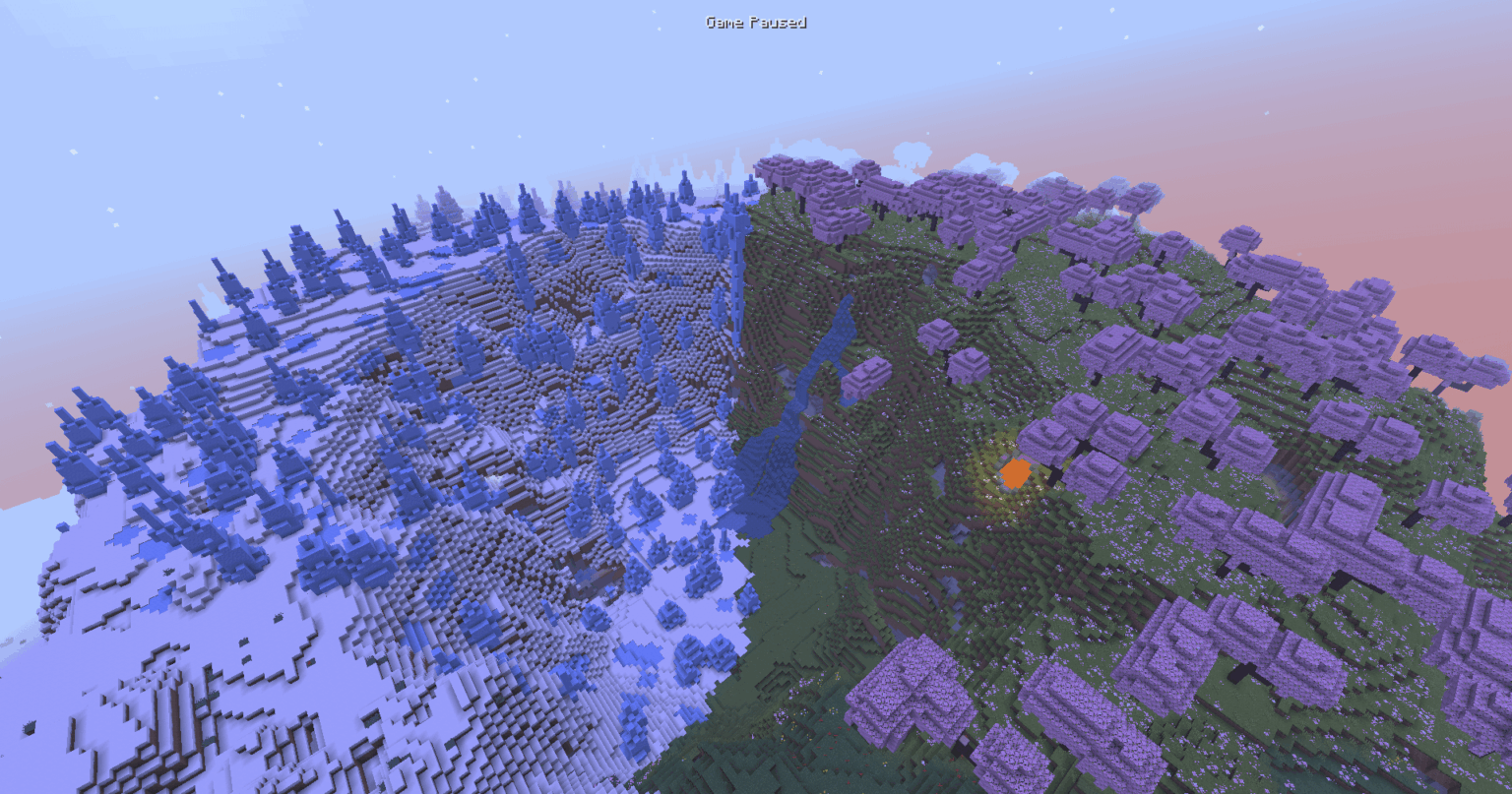 Minecraft のワールド ジェネレーターがおかしくなる