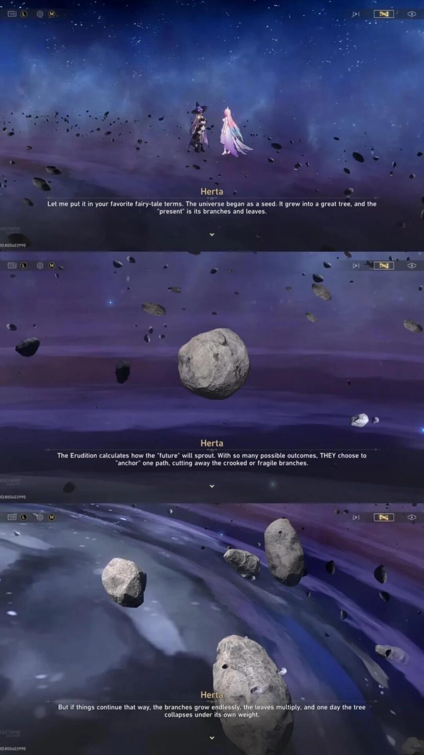 H:SR がイマジナリー ツリー全体に影響を与えるイオンについて初めて直接言及したという事実に言及した人は他にいますか?