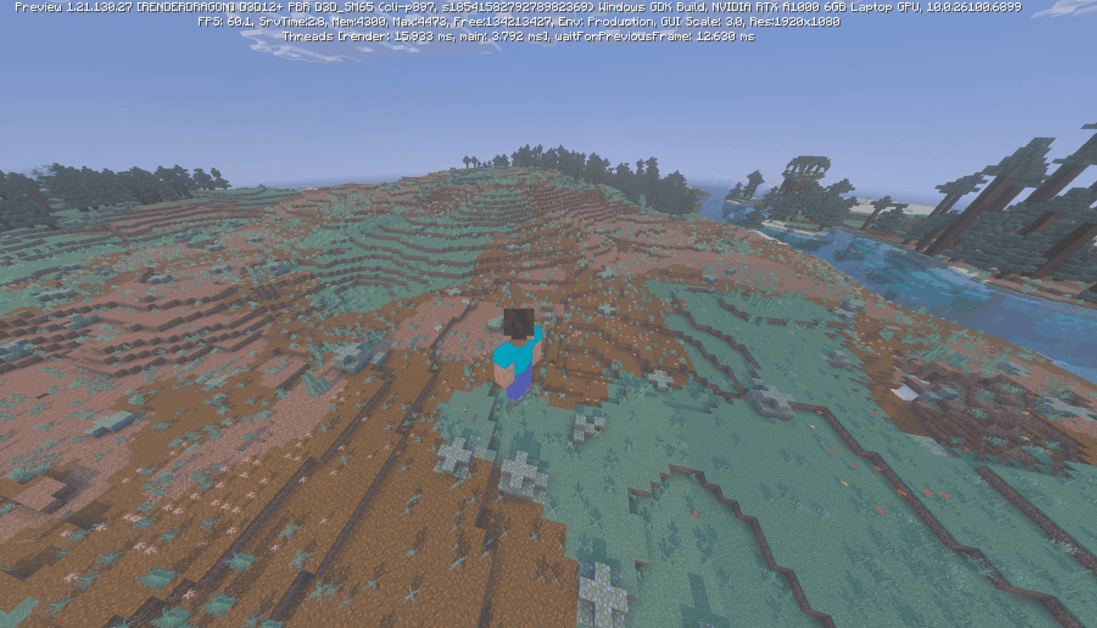 新しいBedrockプレビューが誤って新しいバイオームを作成してしまいました