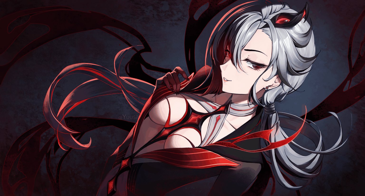 ハーレクイン描きました✨