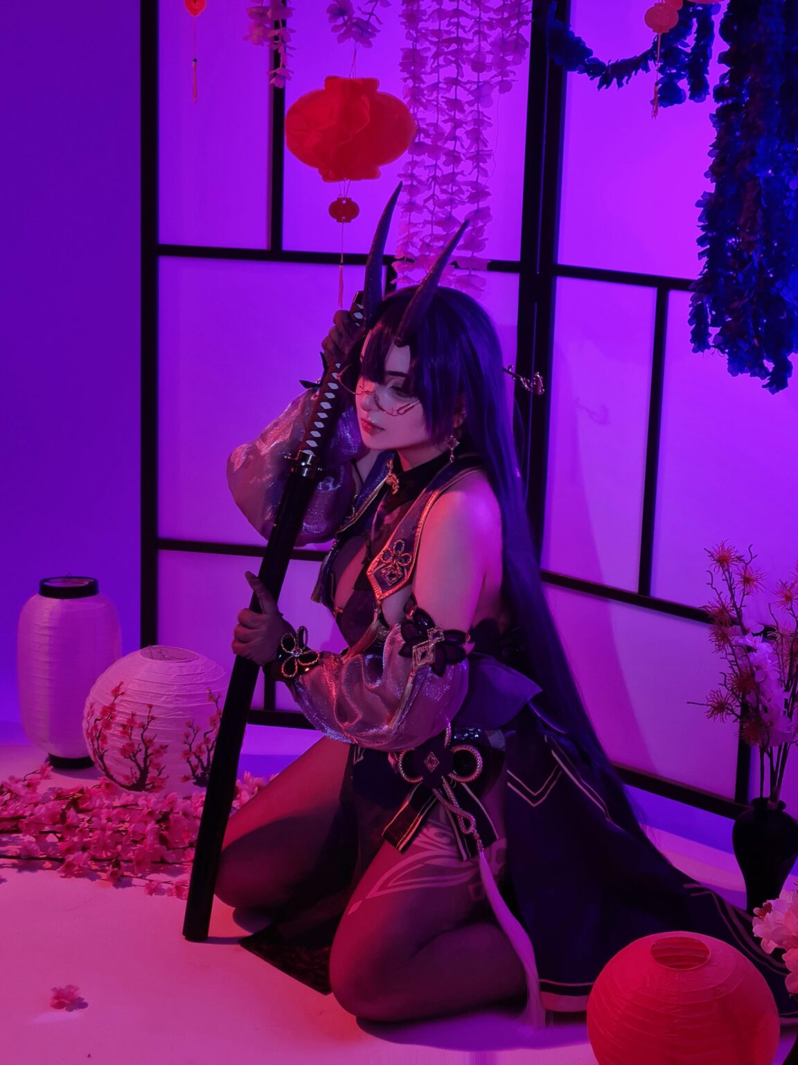 雷電メイ 八重巫女 コスプレ by Met0.Tox