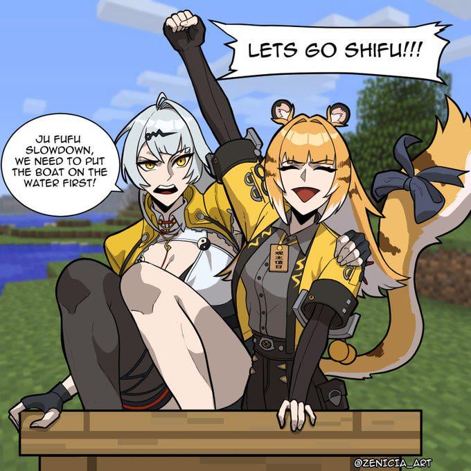 時々彼女は少し感情的になりすぎることがあります // @zenicia_art