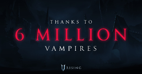 サバイバルゲーム『V Rising』プレイヤー数が全世界で600万人に到達！ - ゲームウィズ