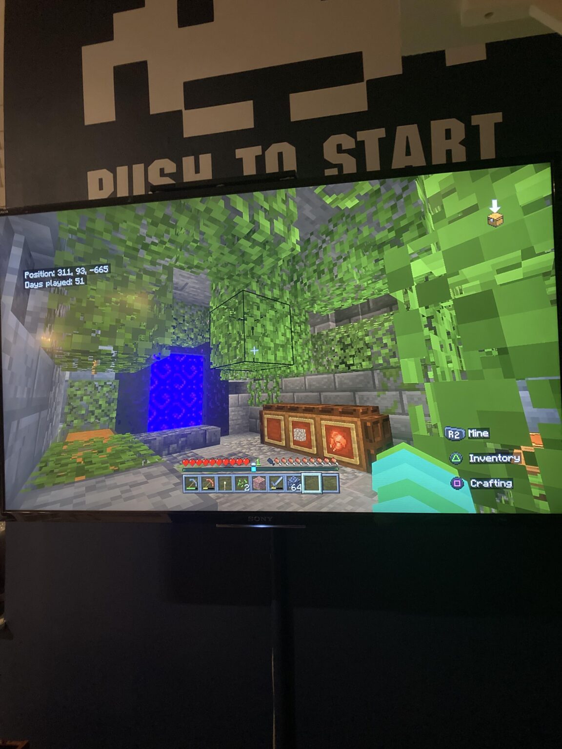 私と私の友人のためのネザーポータルルーム用にこれをミードしました（彼らはそれが気に入りました）が、誰かヒントを持っていますか