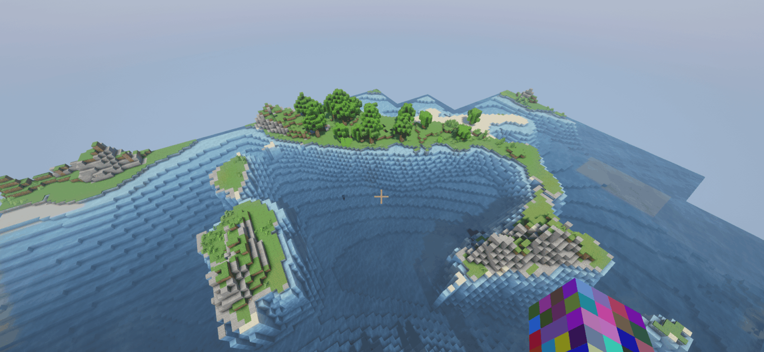 Minecraft で地球を再構築する