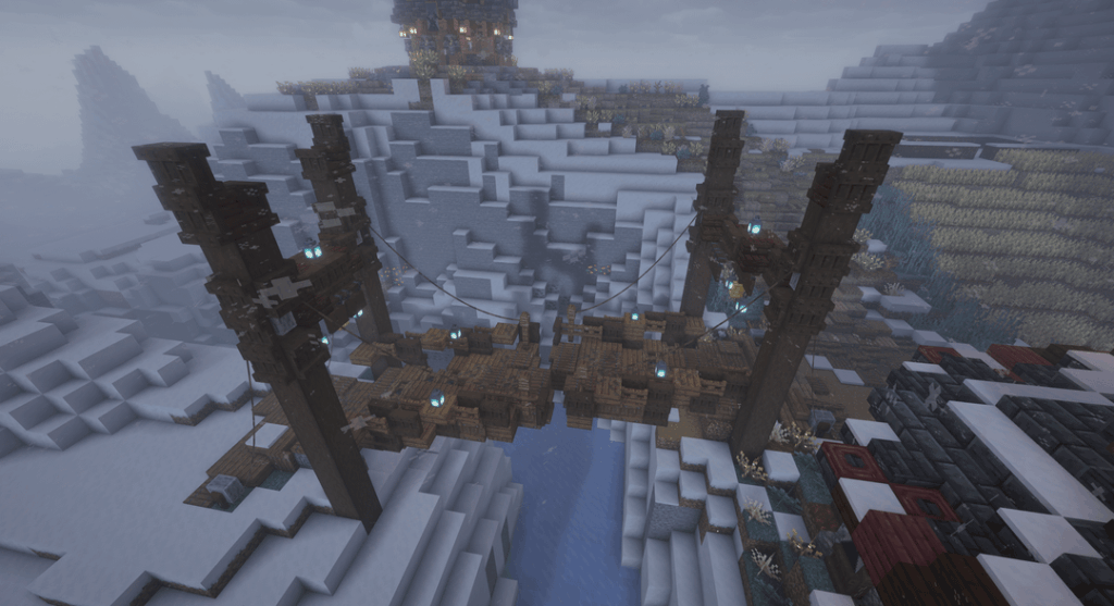 これは2-7エンジェルで作った直線底曲り二重跳ね橋です。