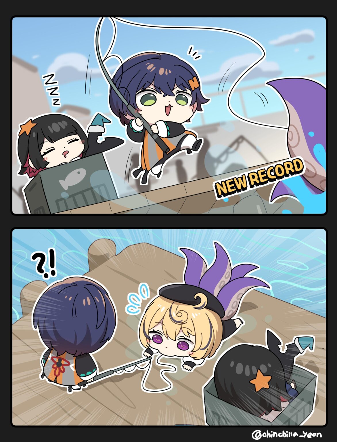 第2弾 釣り (@chinchilla_yeon)