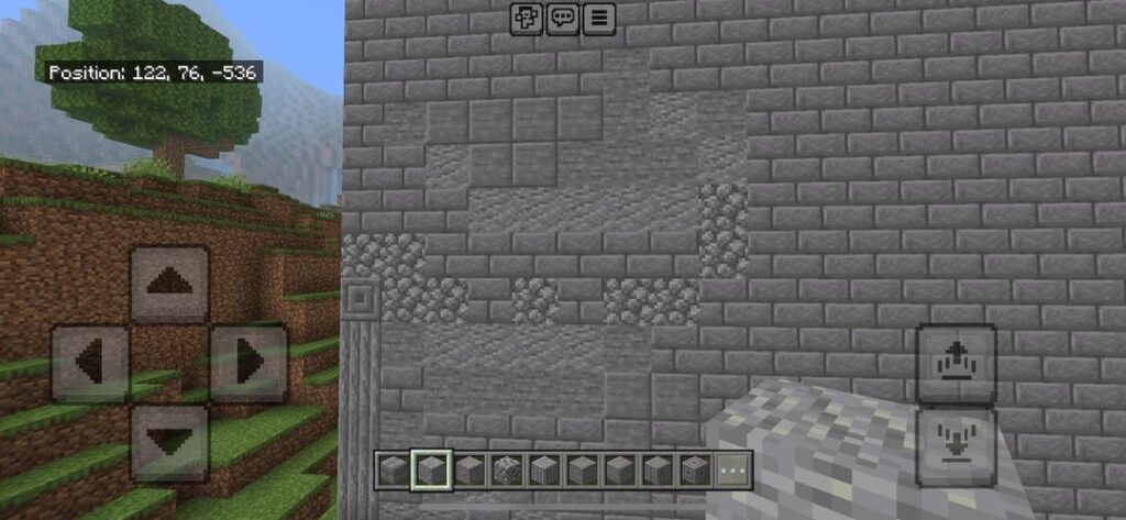 レンガの壁の質感に満足できない