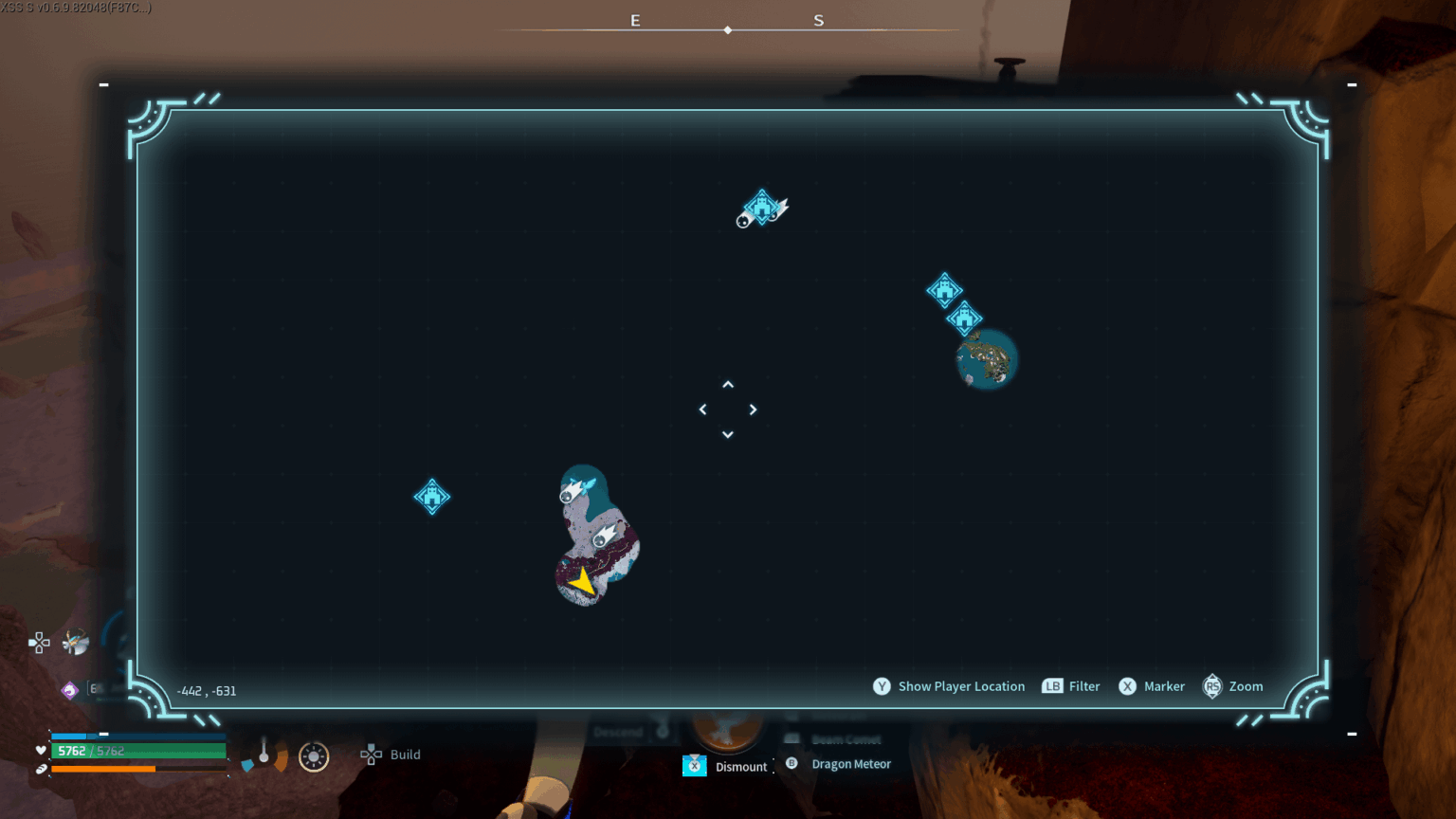 マップの進行状況を失ったときはとても楽しいです