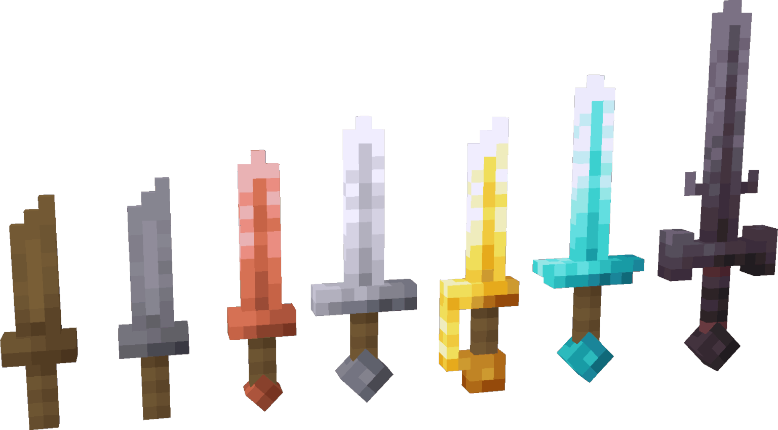 リソース パックの 3D 剣