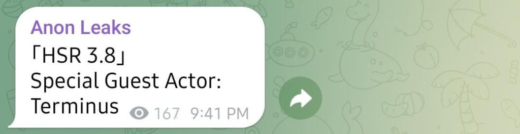 3.8 「スペシャルゲスト」出演 (Anon Leaks経由)