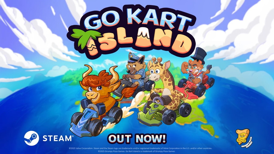 Grumpy Pizza、オープンワールドカートレースゲーム『Go Kart Island』をSteamでリリース | gamebiz