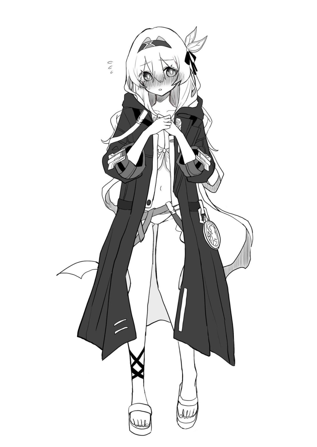 カエルスのコートを着たホタル (@kinoko_7718)