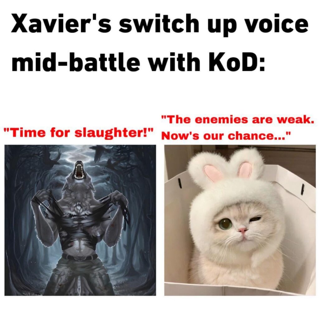 戦闘中にボイスチェンジ💀