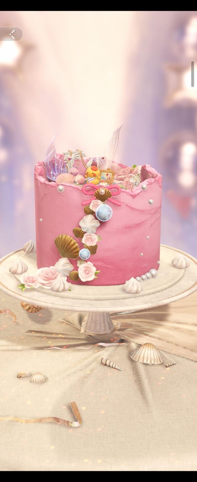 今年の私の誕生日ケーキはすべて