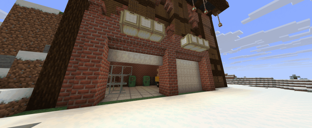 棚が実際に非常に優れたガレージドアになることを発見しました