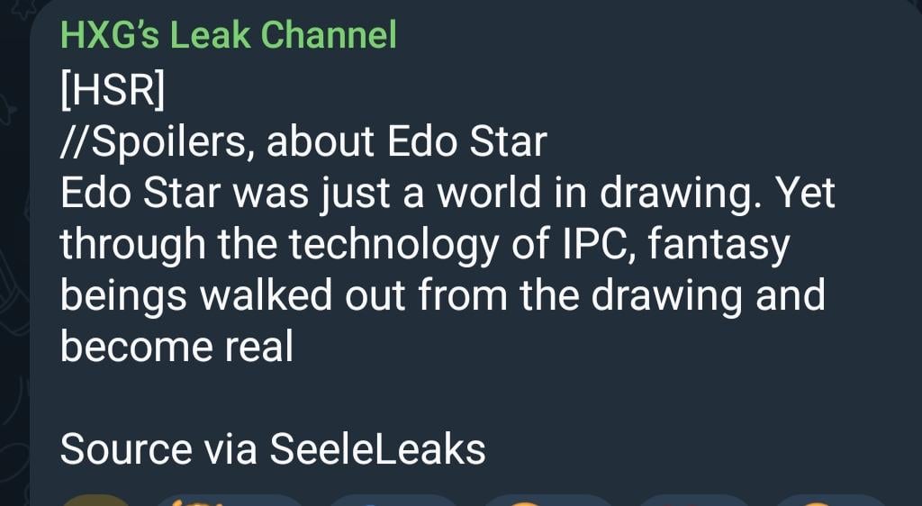 Diluc と Seele によるエドスター情報