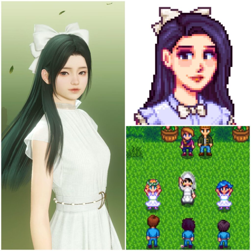 あなたの MC と彼女が別のゲームで