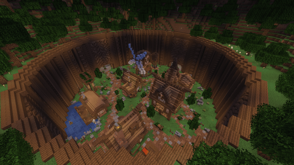 小さな村の建築