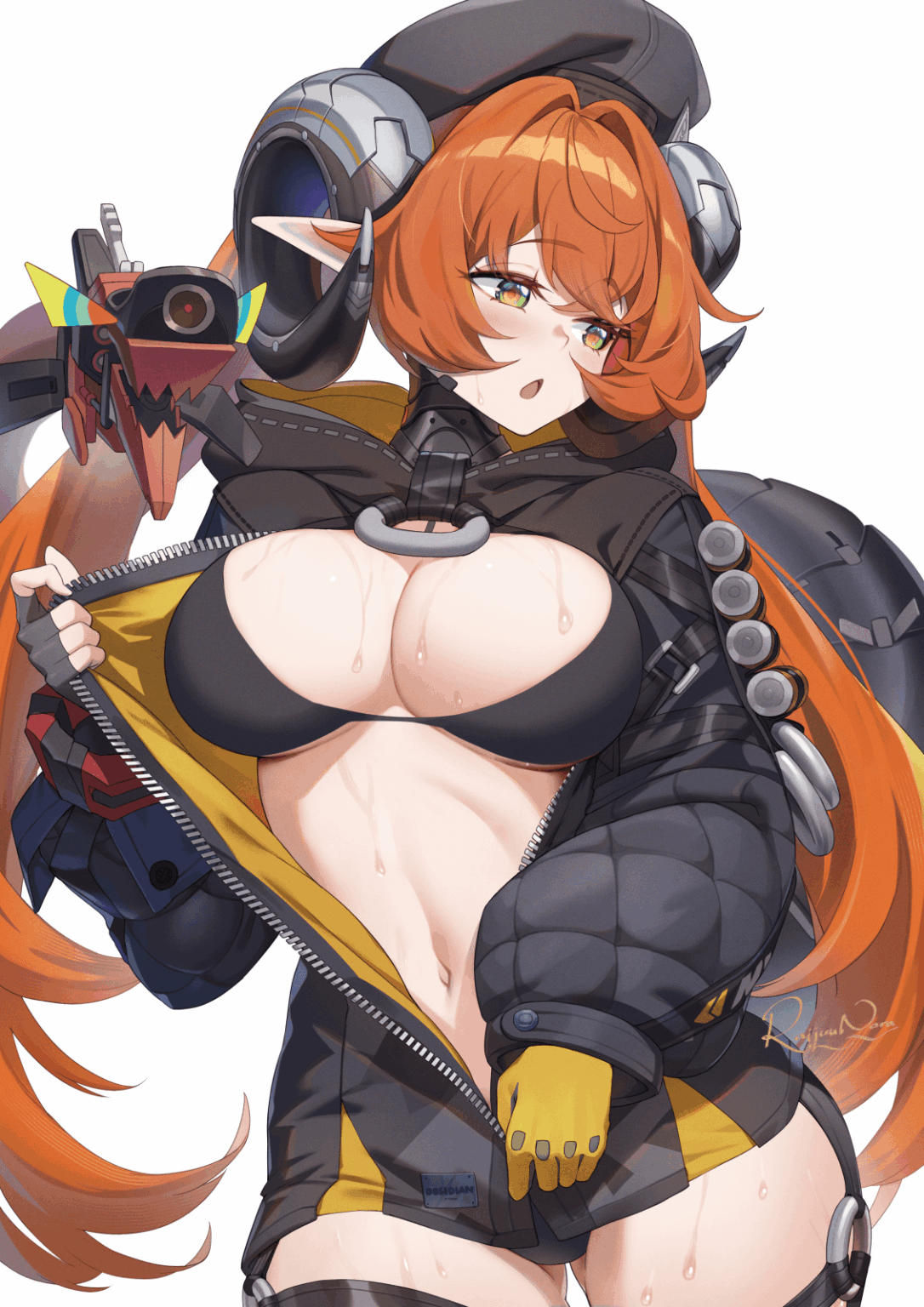 オーフィーは汗だくになりました！ （投稿者：奈良雷樹）