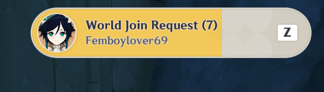 世界参加リクエストボックスはいつ変更されましたか? (名前は無視してください)