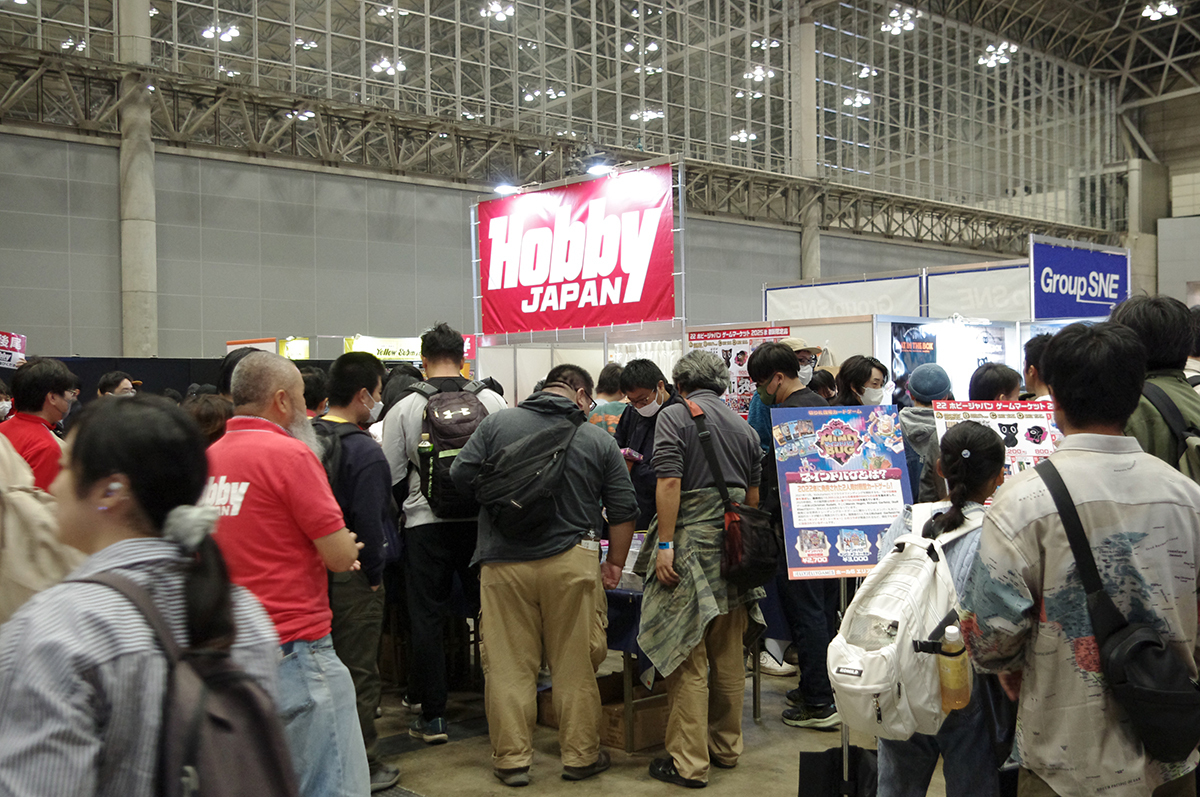 今回も多くの来場者で賑わうホビージャパン