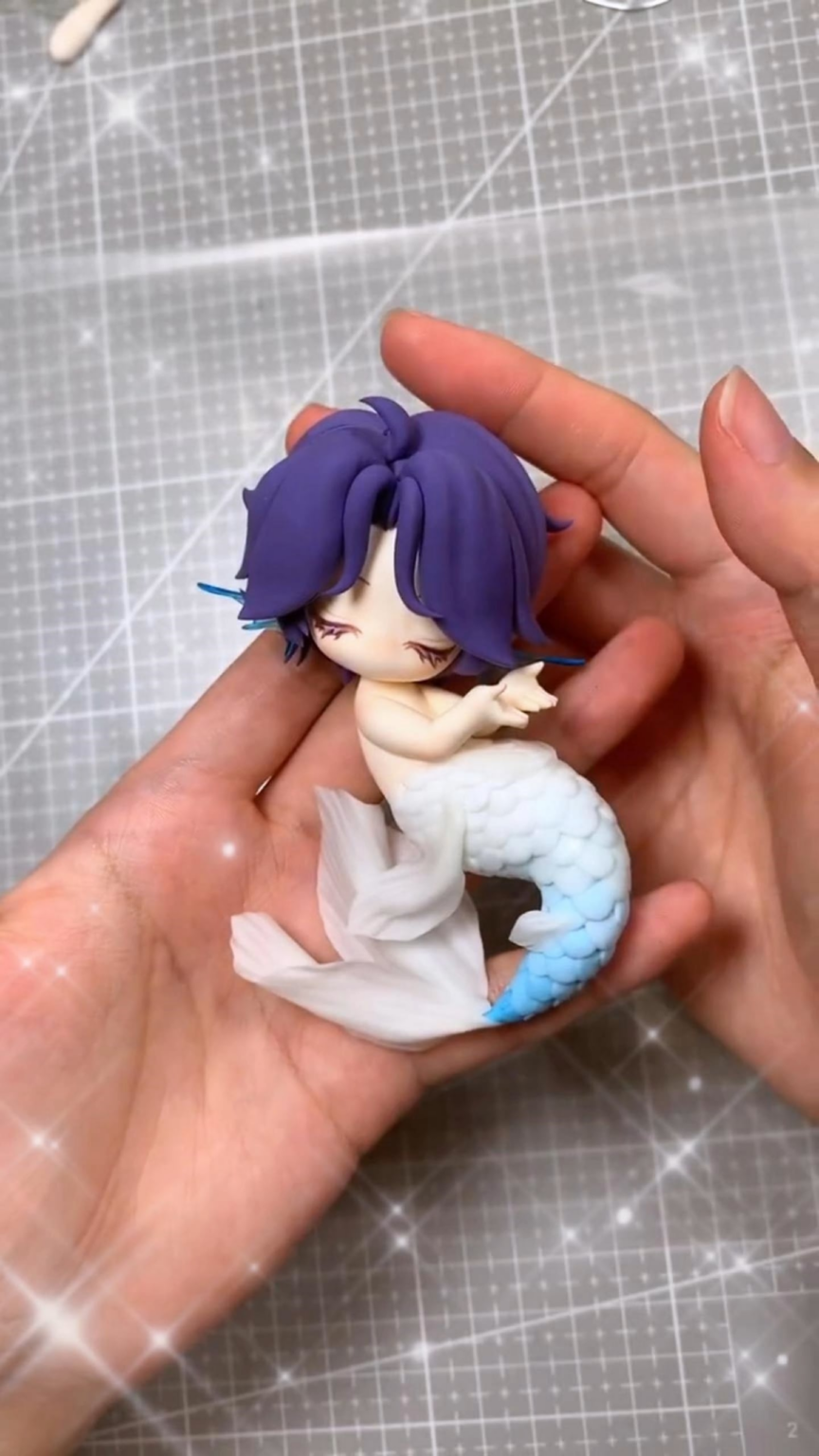 🌊海岸で人魚を見つけました—誰か私の運に勝てる人はいますか?🧜‍♀️ ( •̀ ω •́ )✧