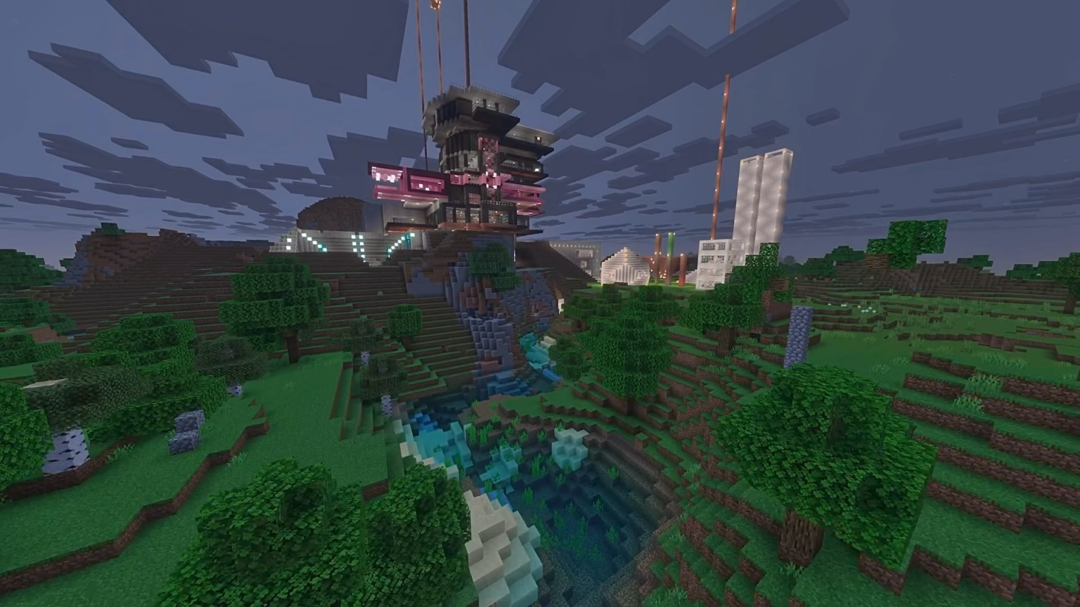 私の基地には水中運河システムがあります。これはほんの一部です