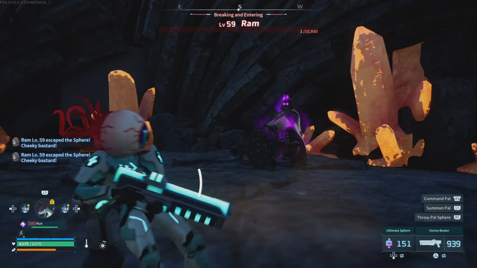 私はいろいろいじっていて、一度に 2 つの球を投げる方法を見つけました (両方とも機能します!)。