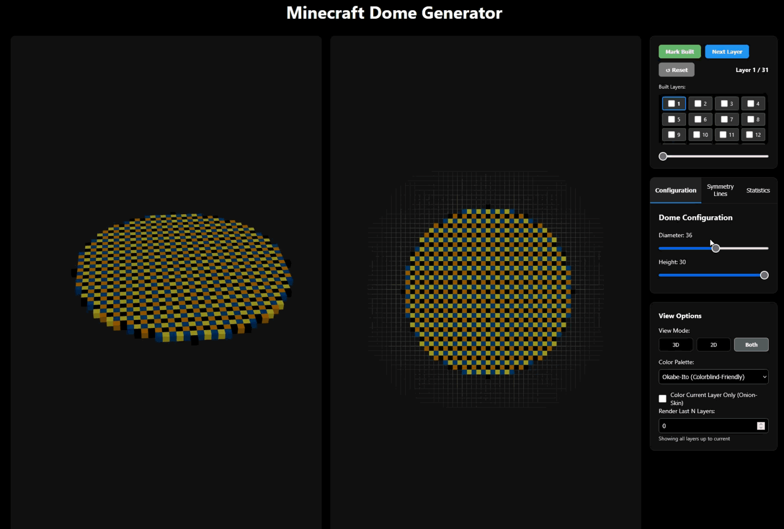 良いドーム発電機は見つかりませんでした。それで私は自分で作りました