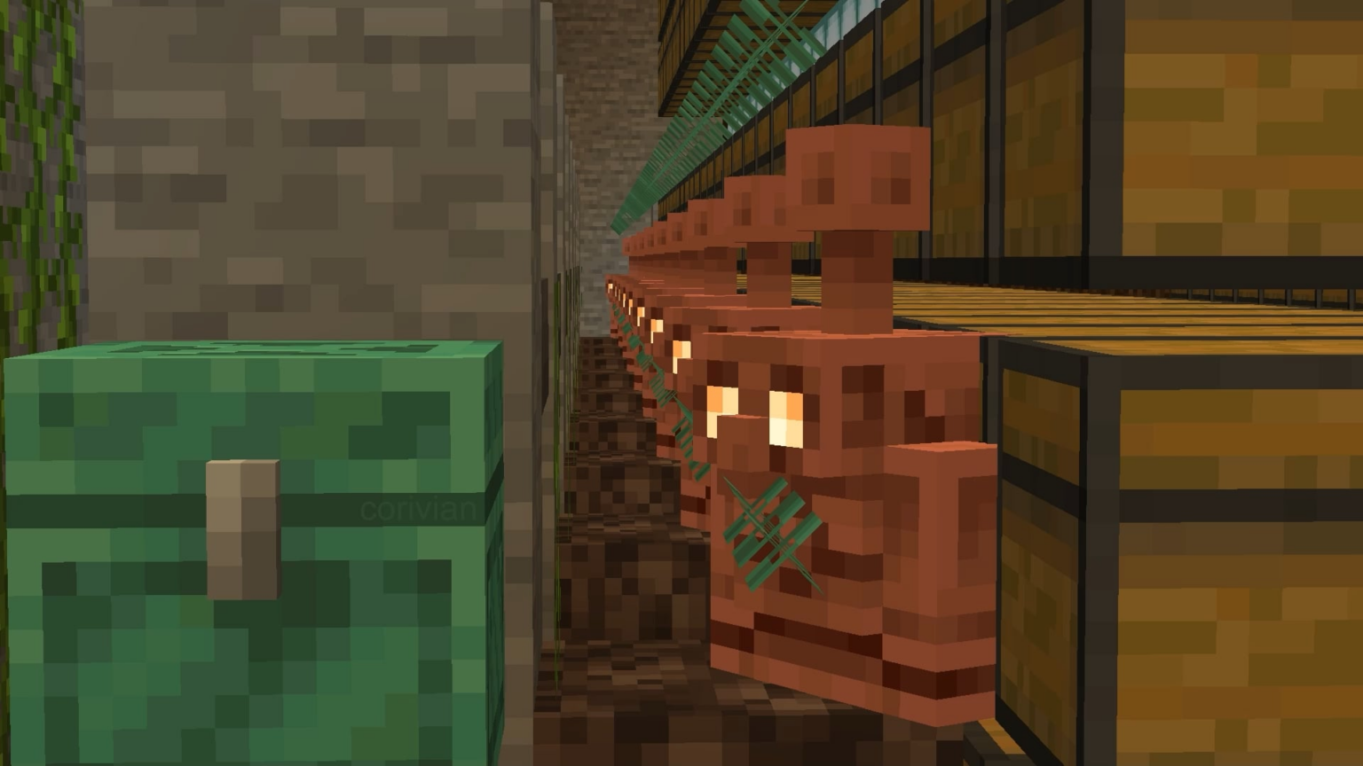 自分のレルムにログオンしたときに、この満足のいく銅ゴーレム同期の瞬間を見つけました