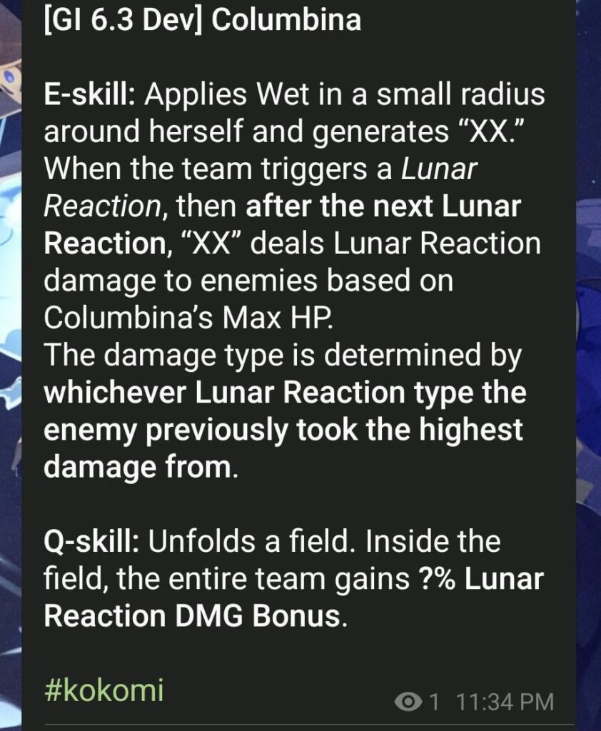 コロンビーナキットの詳細