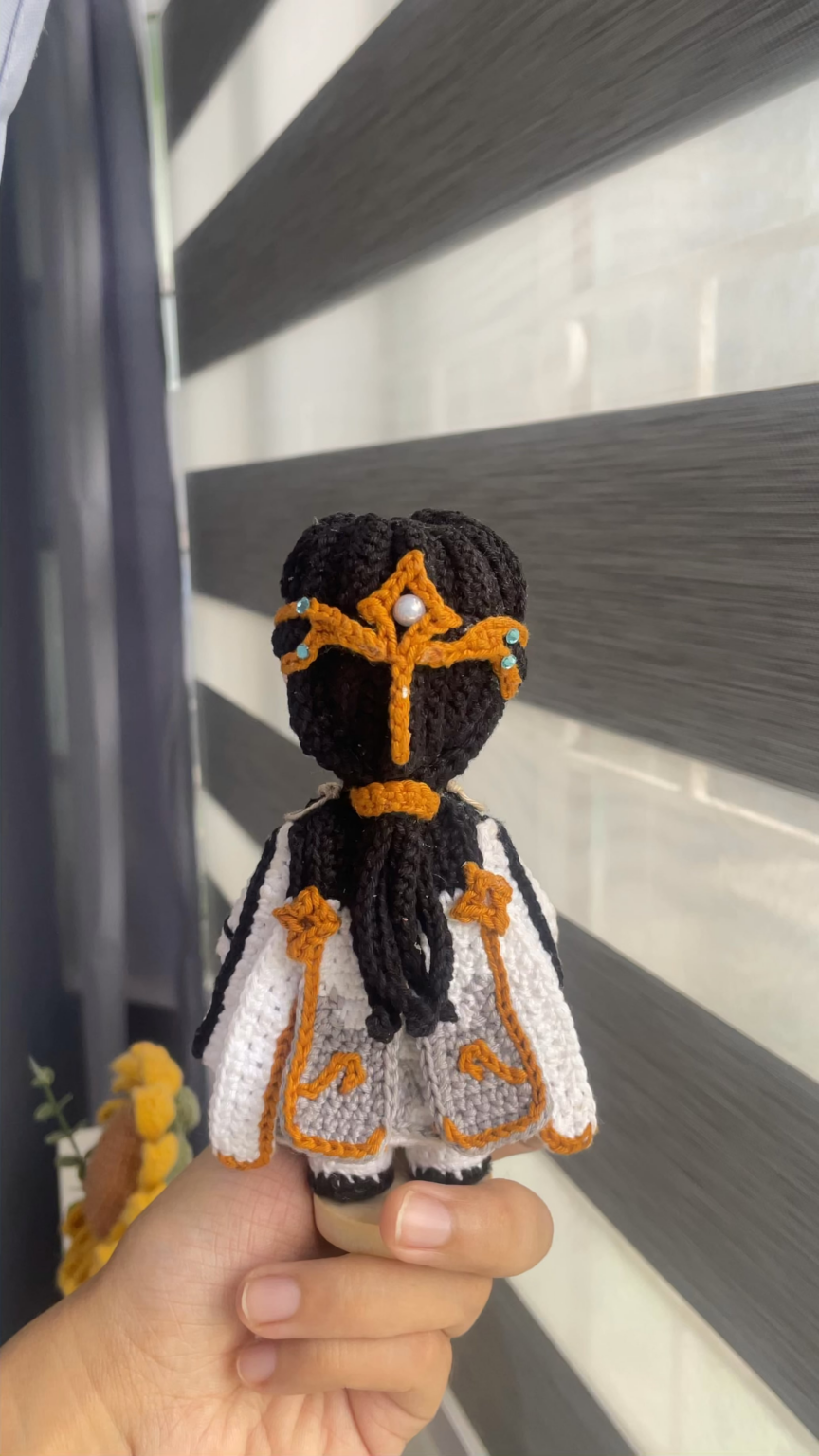 私のかぎ針編みバージョンの Master of Fate を共有したいです