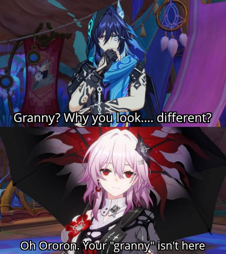 うーん…オロロン？それはあなたのおばあちゃんではありません