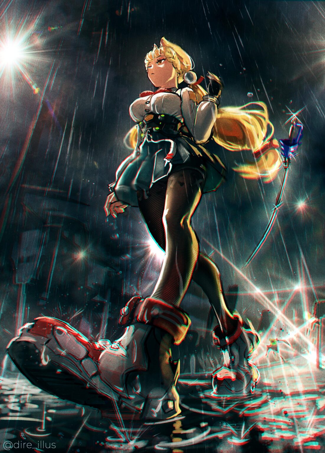 アリス描きました