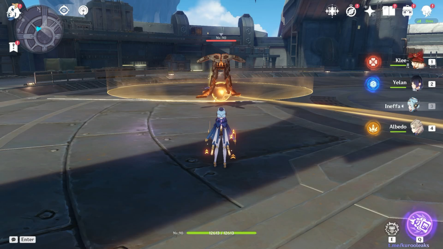 クレー - イェラン - イネファ - アルベド [Via KurooLeaks]