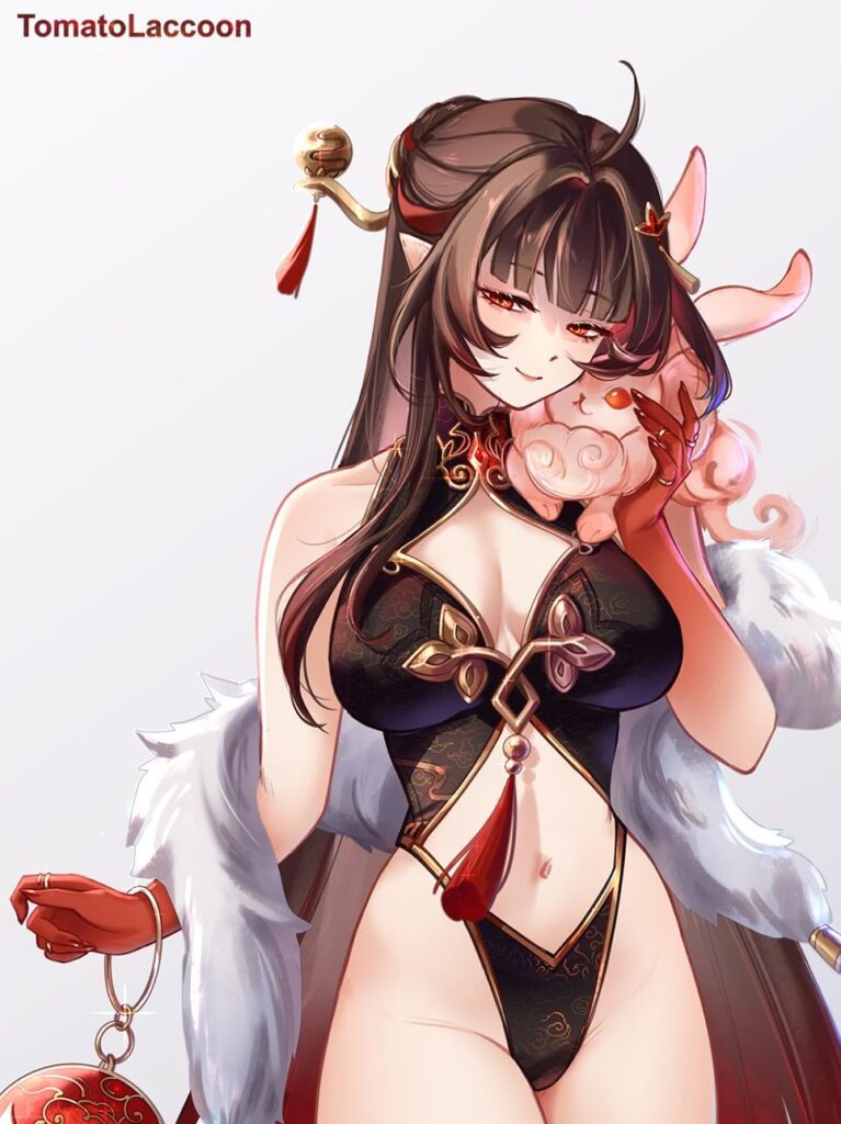 凌沙美人（@Tomatolaccoon より）