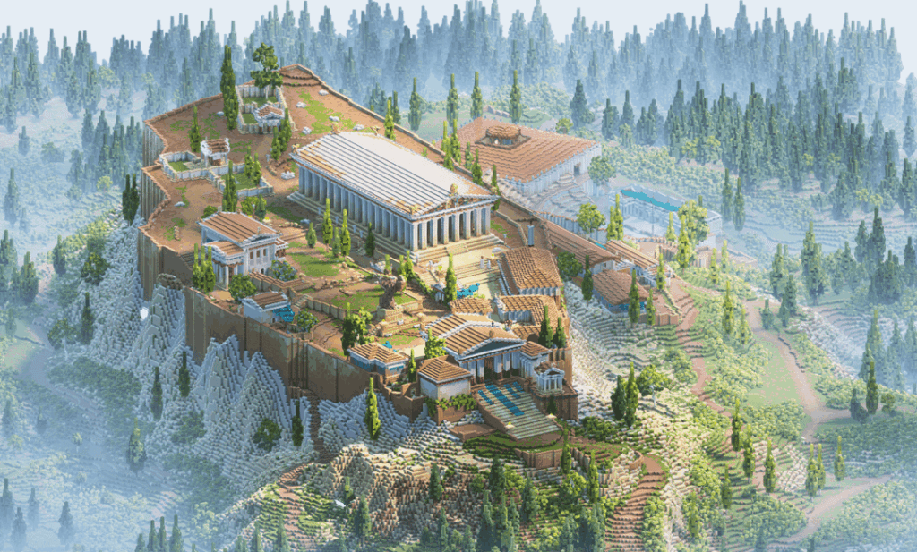 Ortho Camera Mod を使用したビルドのゲーム内スクリーンショット数枚