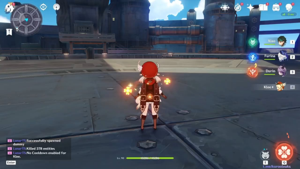 Klee アニメーション速度増加 (Kuroo 経由)